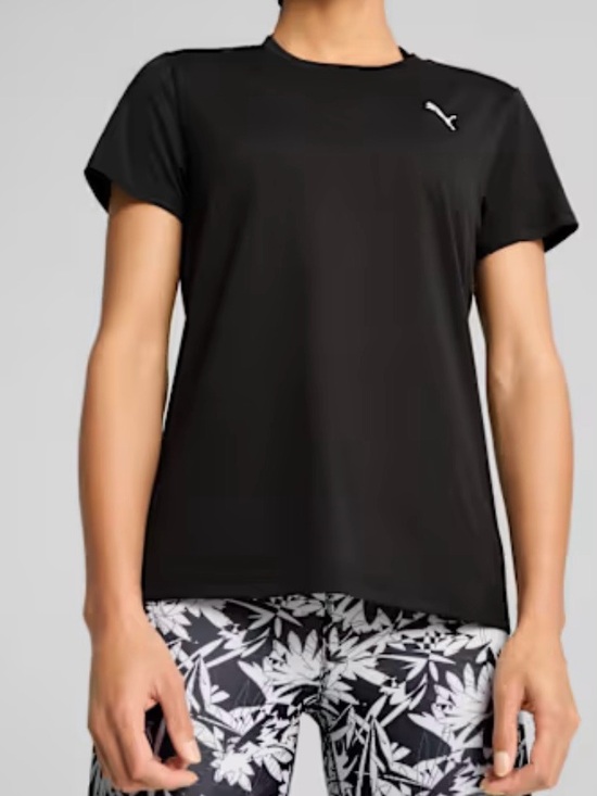 Puma Tops - PUMA Black Short-Sleeve Crew Neck Tee NWOT